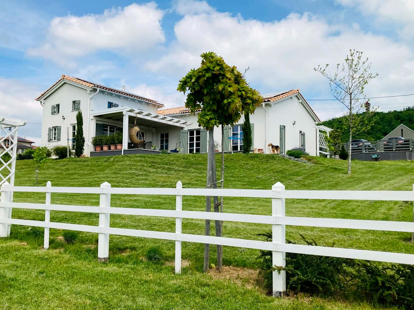 Ház külső provence-i homlokzat